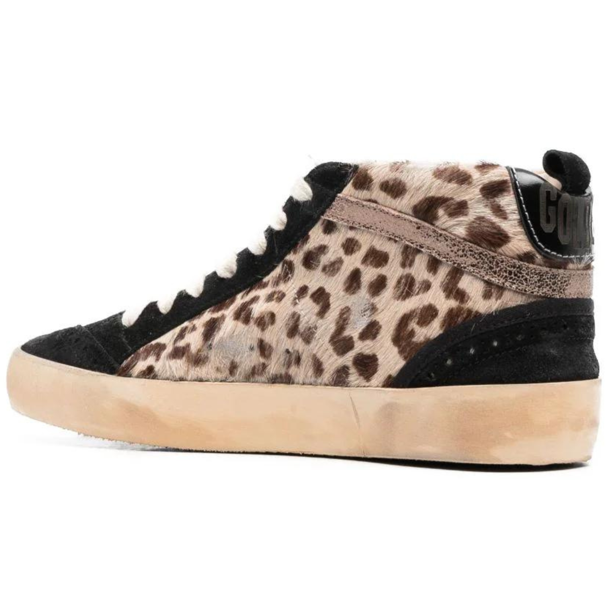 Leopard Print Midstar Sneakers - Trendy Women's Casual Shoes for Running, Walking & Fashion Outfits