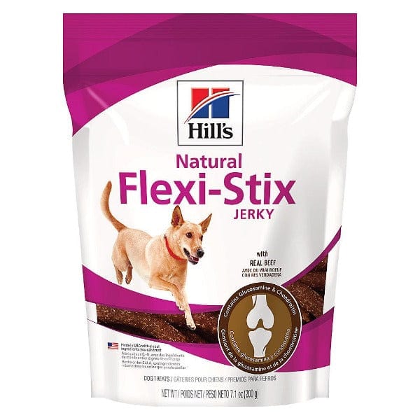 Hill's Natural Flexi Stix Real Beef Jerky Dog Treats - High Protein, Grain Free Snacks for Training & Rewarding Your Pet - Perfect for Outdoor Adventures & Daily Treats