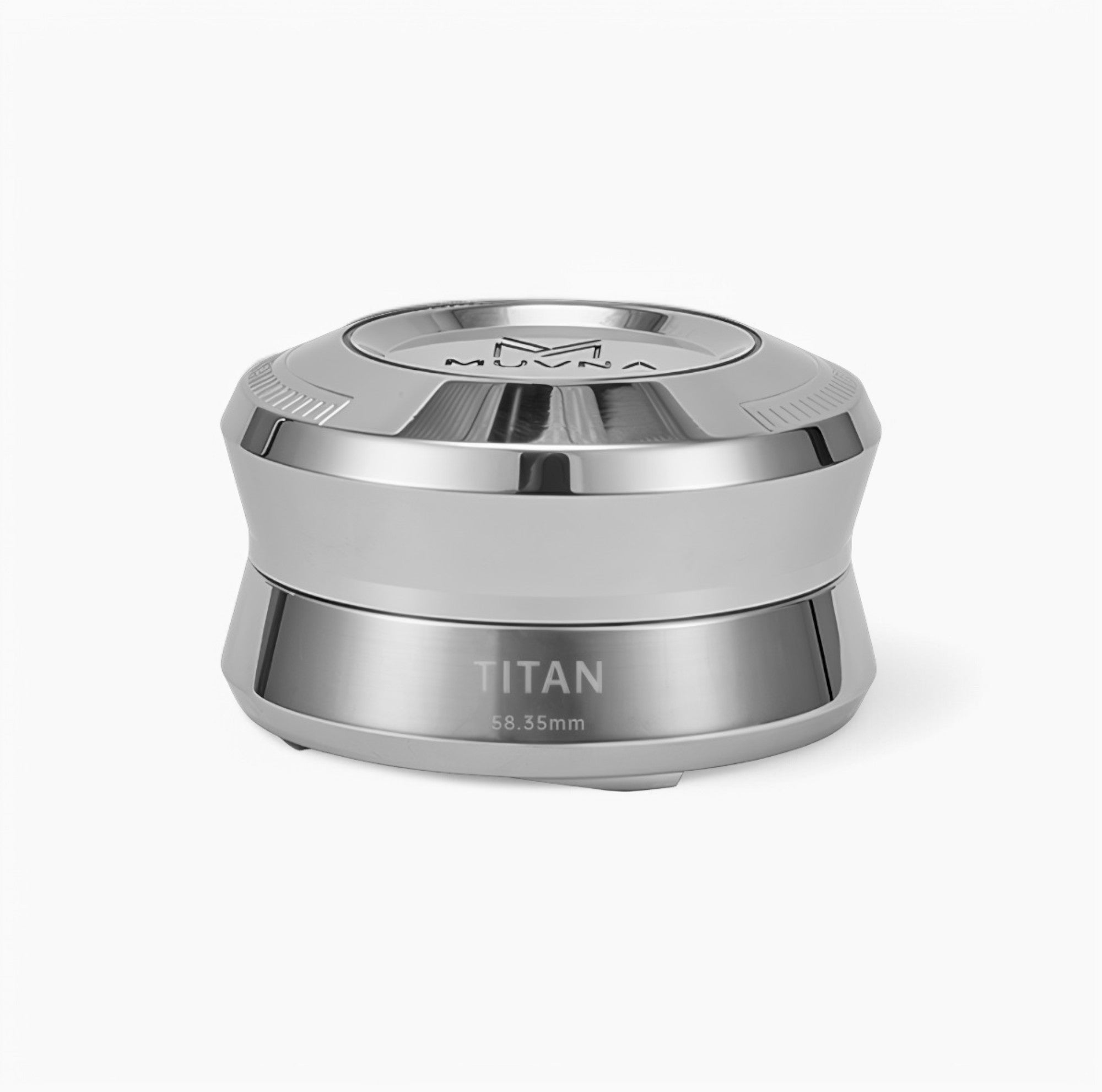 Premium Titan Tamper and Coffee Distributor - Barista Tool for Espresso Machine, Perfect for Home Brewing and Professional Coffee Shops | Even Coffee Grounds for Rich Flavor