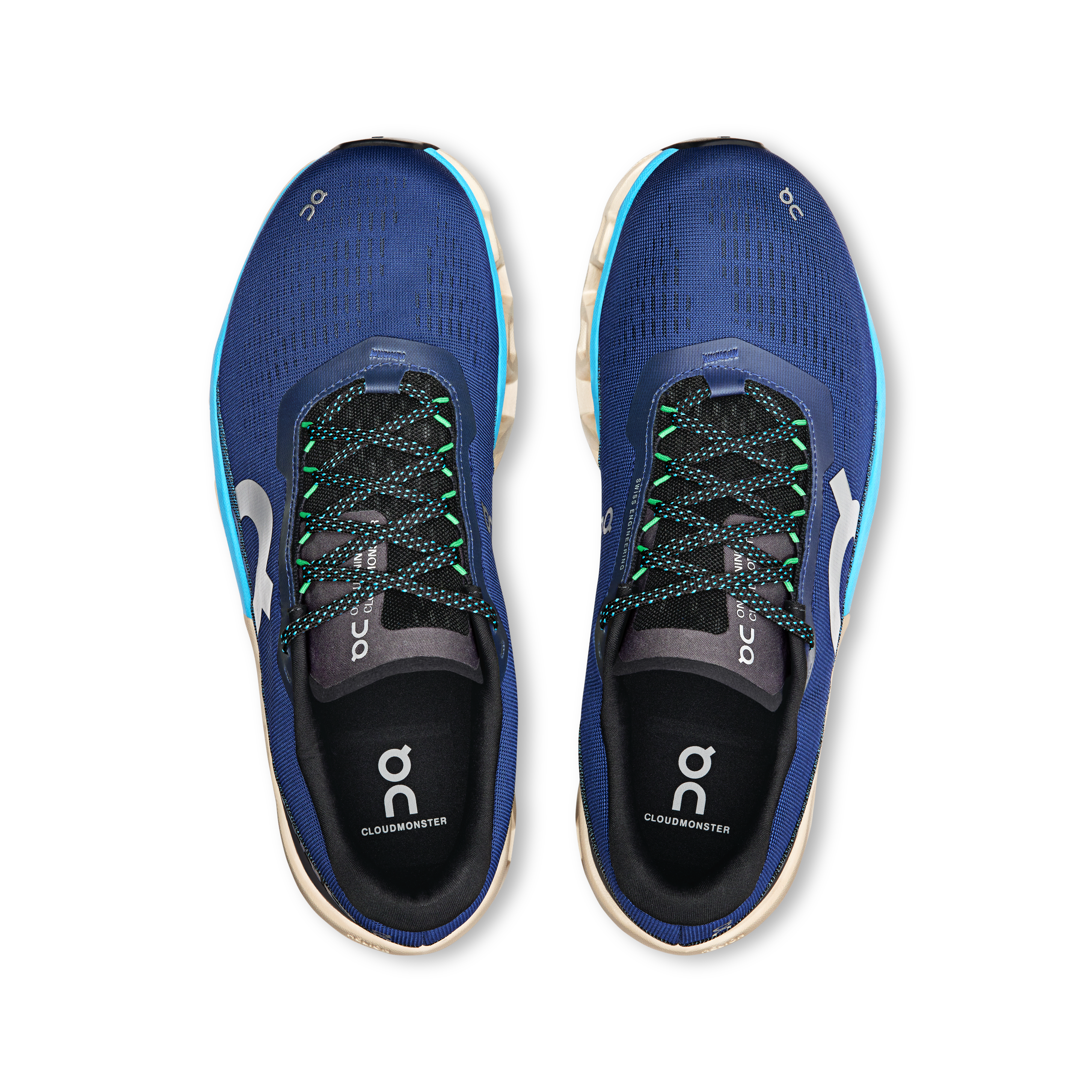 On Running Men's Cloudmonster 2 Running Shoes - Tempest/Horizon Color - Lightweight Cushioned Sneakers for Road Running, Jogging & Gym Workouts