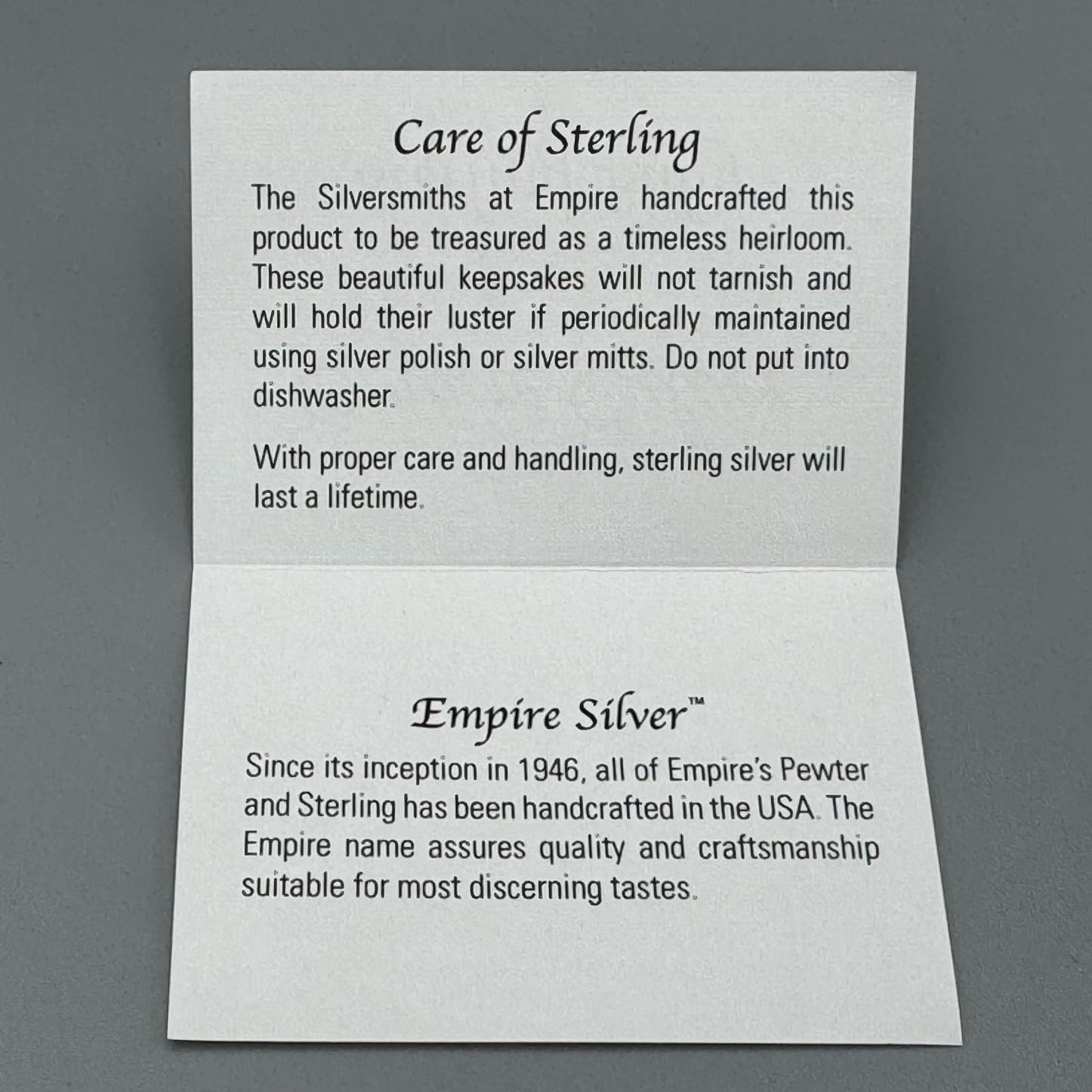 Sterling Silver Baby Cup - Empire Classic Design for Christening, Baptism & First Birthday Gifts - Engraveable Keepsake for Newborns & Infants