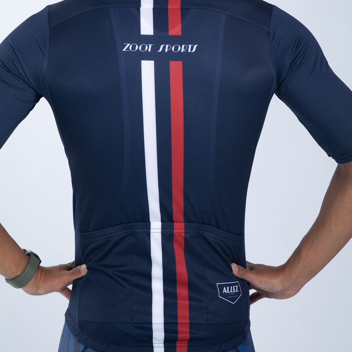 Men's Allez Cycling Aero Jersey - Lightweight Performance Bike Shirt for Road Racing & Training | Perfect for Competitive Cyclists & Outdoor Sports