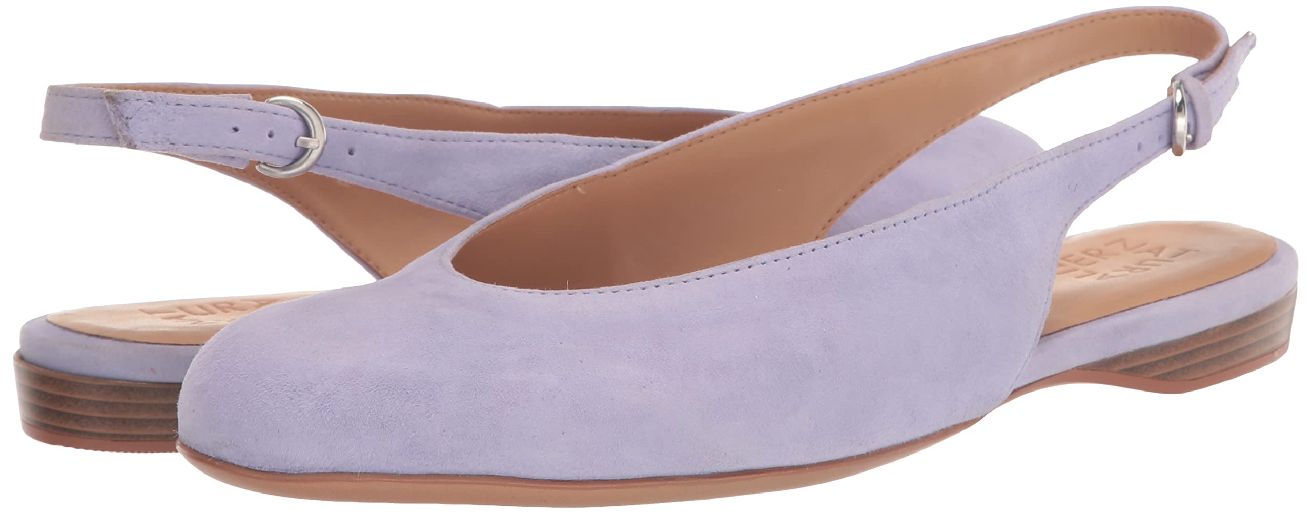 Naturalizer Women's Primo Slingback Flats - Comfortable Casual Shoes for Work & Everyday Wear | Perfect for Office, Travel & Walking