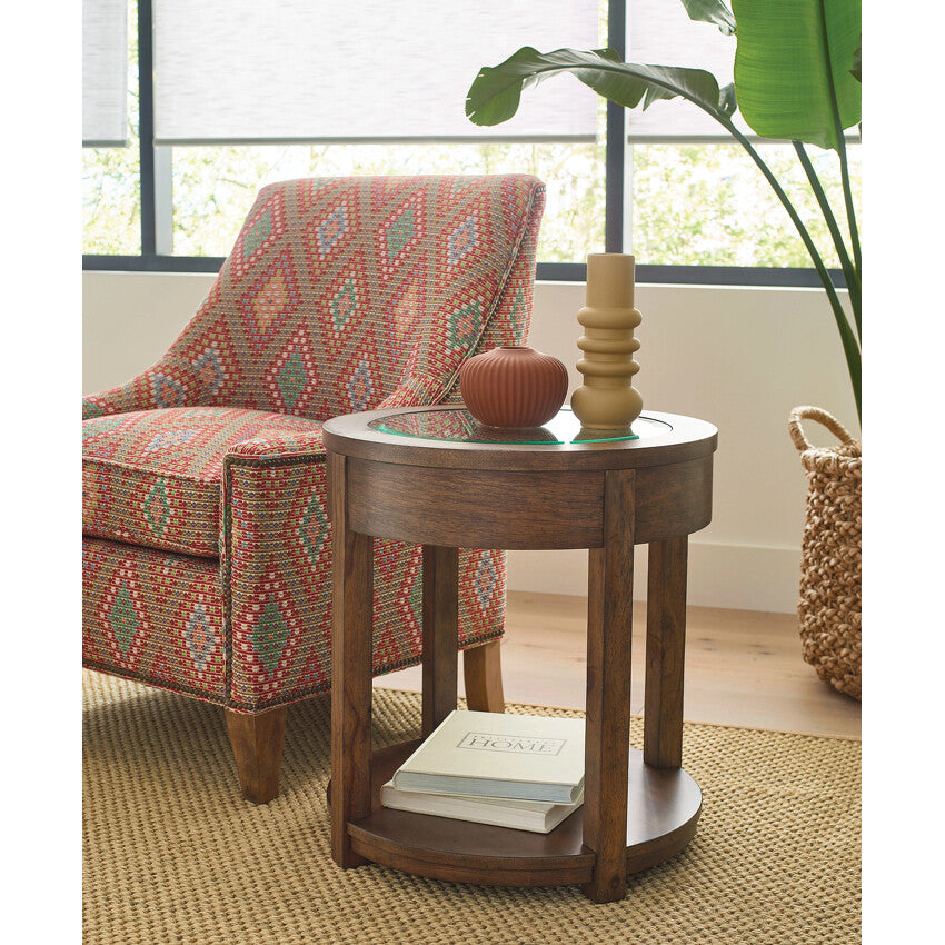 Round Coffee Table and End Table Set - Modern Side Table for Living Room, Bedroom, or Office - Perfect for Coffee, Books, and Decor