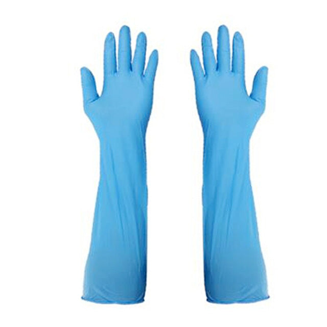 CS Pro 16 Inch Extra Long Nitrile Exam Gloves - Powder-Free, Disposable, Latex-Free - Ideal for Medical, Dental, Tattoo & Food Service Professionals