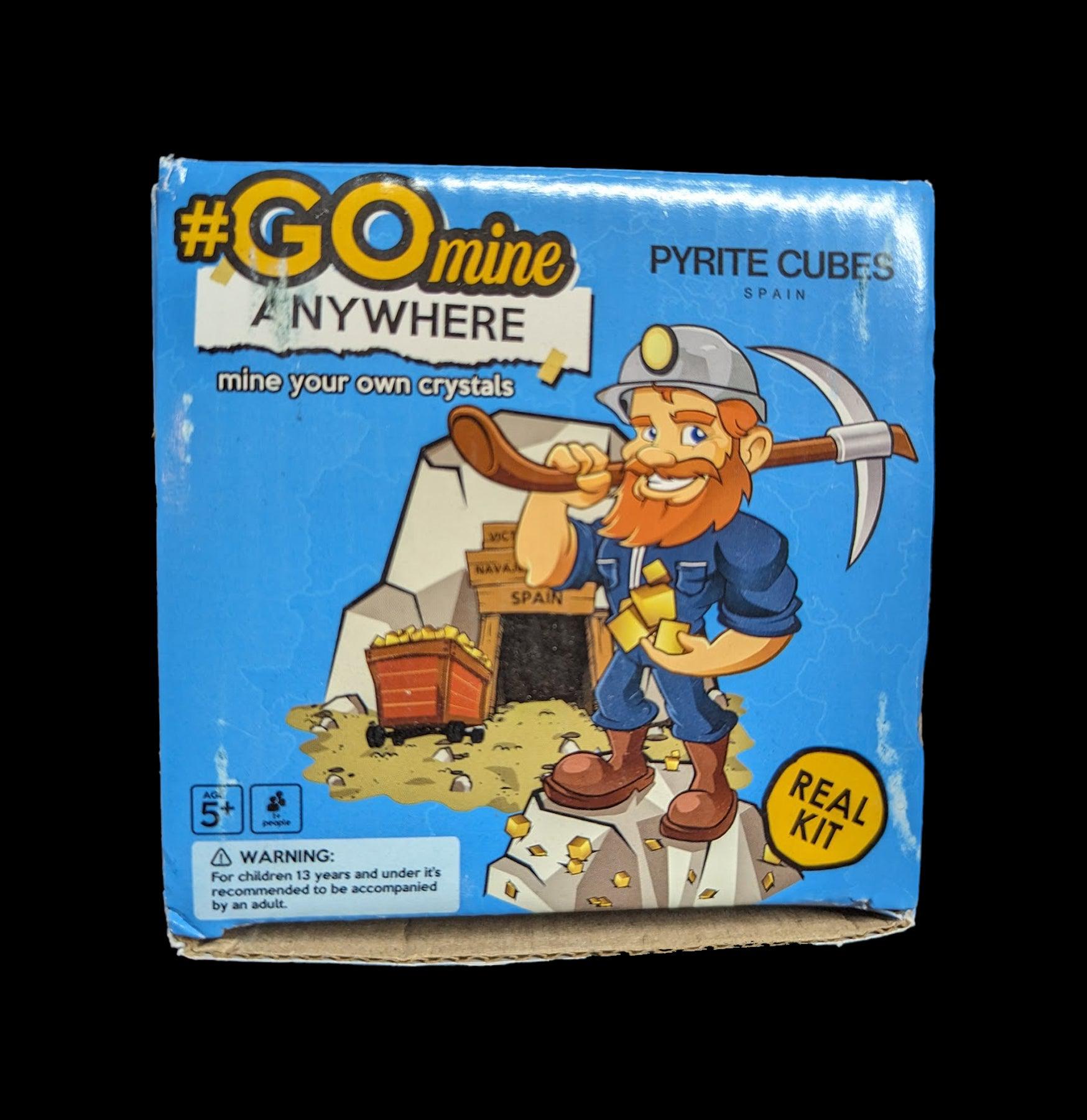 Pyrite Mineral Collection Kit - Discover & Study Fool's Gold Specimens for Geology Enthusiasts & Science Classrooms