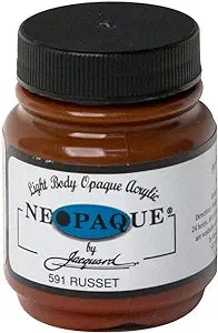 JACQUARD Neopaque Original Fabric Paint - 2.25 fl oz (66ml) - Premium Textile Paint for DIY Crafts, Clothing & Home Decor - Perfect for T-Shirts, Canvas Bags & Upholstery