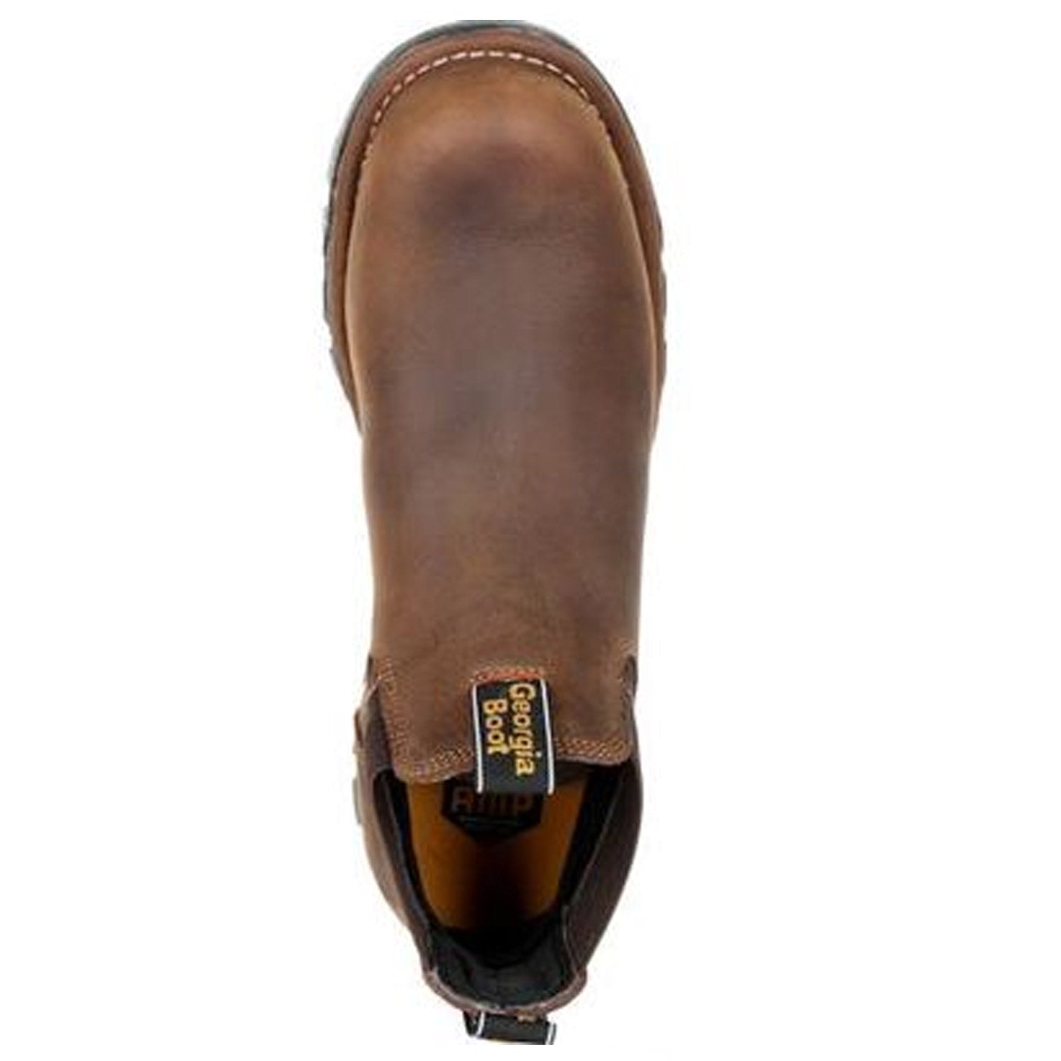Georgia Boot Men's Eagle One 4 Waterproof EH Soft Toe Chelsea Work Boot - Durable & Comfortable for Construction, Farming & Outdoor Work