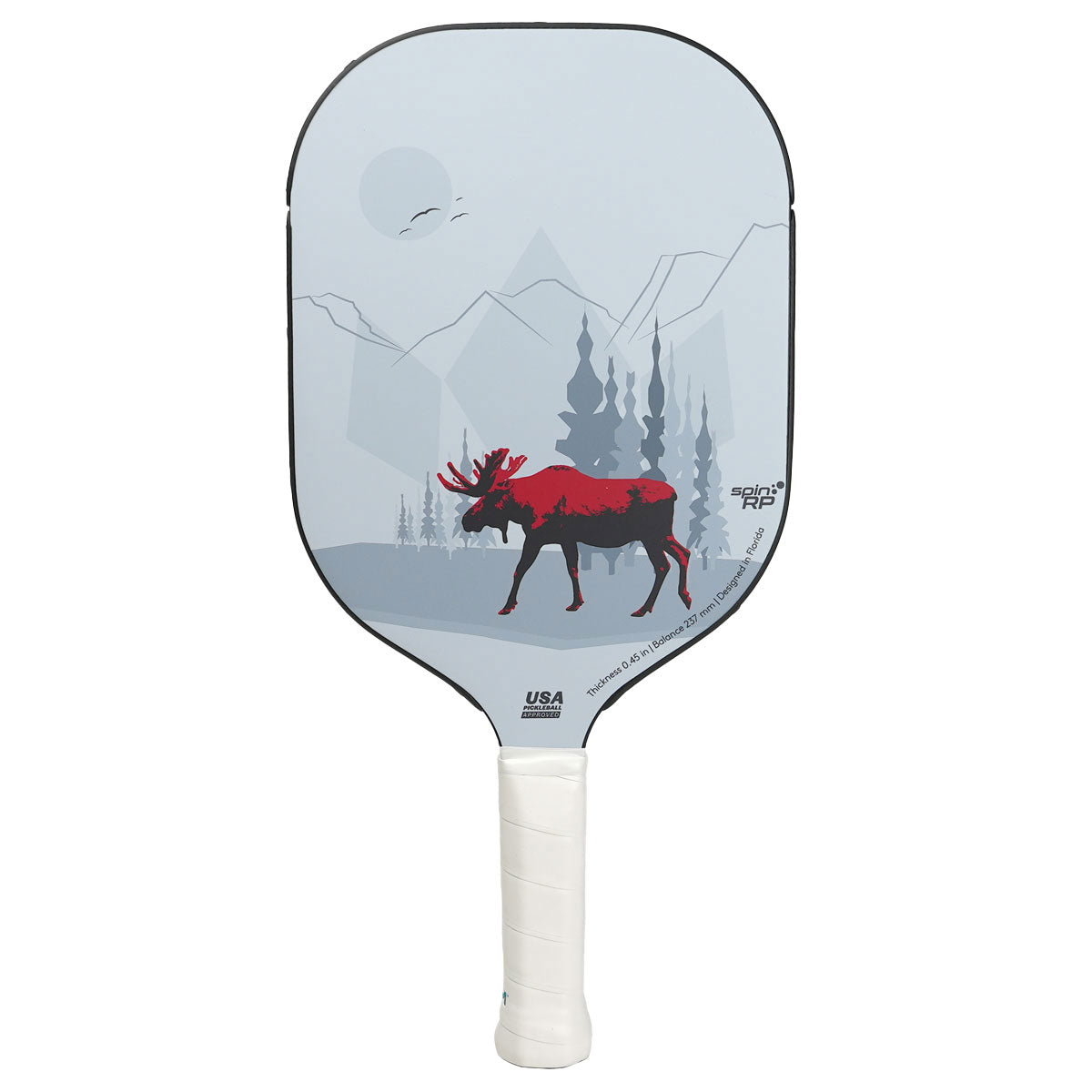 Diadem Icon V1 Pickleball Paddle with Canadian Flag Design - Premium Demo Rental for Tournaments & Recreational Play