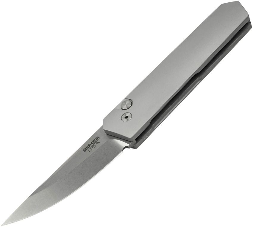 Boker Pro Tech USA Made Burnley Kwaiken Compact Automatic Knife - EDC Pocket Knife for Outdoor Camping, Hiking & Everyday Carry