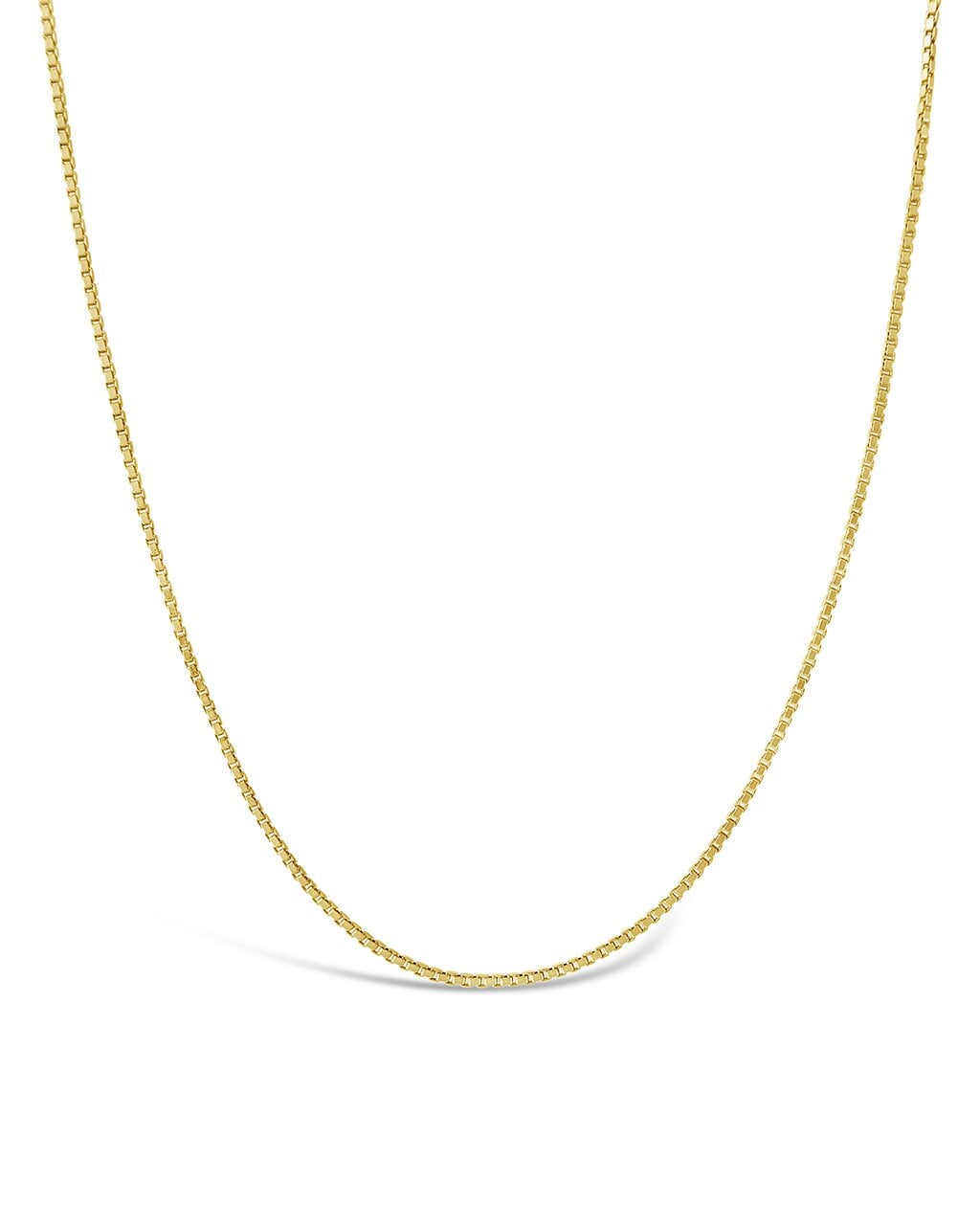 Men's Sterling Silver Venetian Chain Necklace - 18