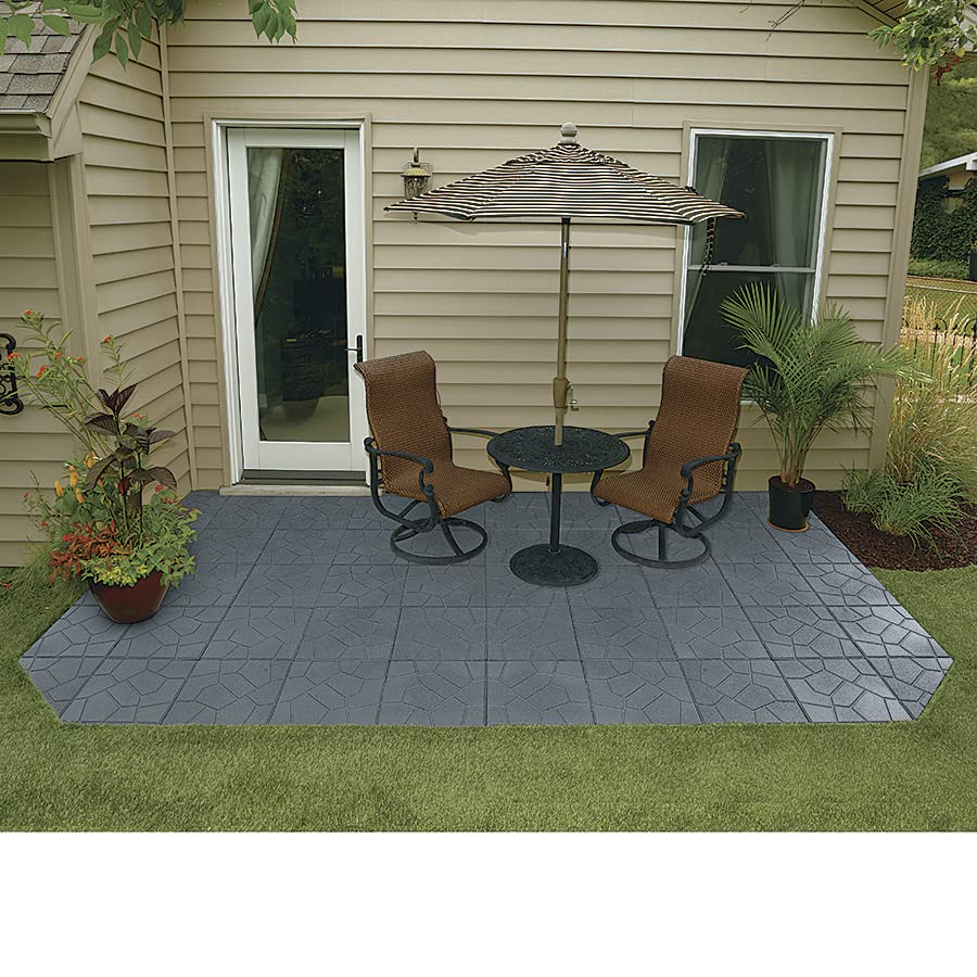 Rubberific Dual-Sided Rubber Paver Tile - 16