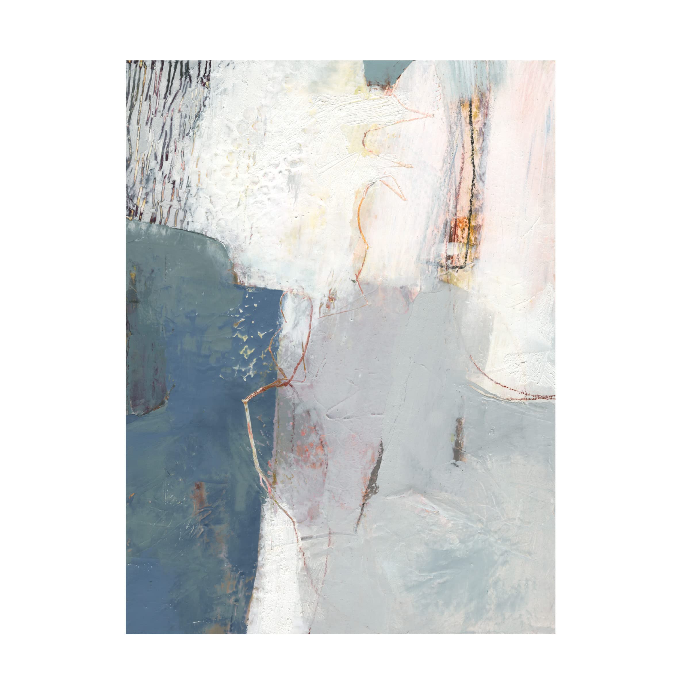 Trademark Fine Art 'A Go Go II' Canvas Wall Art by Sue Jachimiec - 24x32 Inches, Modern Abstract Painting for Living Room, Bedroom & Office Decor
