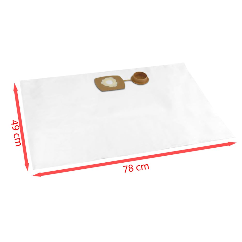 10-Pack Nilfisk Alto Attix 30/21 Professional Vacuum Cleaner Replacement Bags - Compatible with Professional Vacuum Cleaners - Perfect for Home, Office & Commercial Cleaning