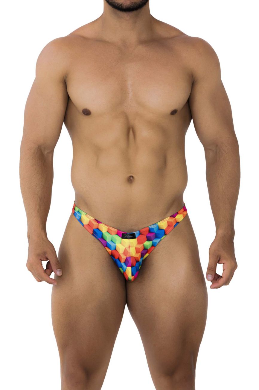 Xtremen Printed Bikini Set - Sexy Floral Swimwear for Women, High Waisted Bottom & Triangle Top - Perfect for Beach, Pool & Summer Vacations