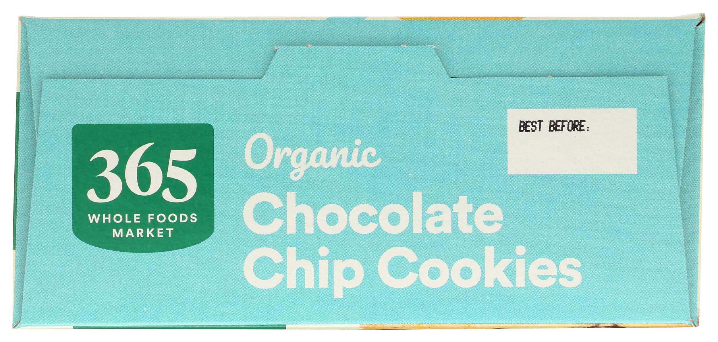 365 by Whole Foods Market Organic Chocolate Chip Cookies, 12oz - Delicious Gluten-Free Snacks for Kids Lunch Box, Office Treats & Vegan Desserts