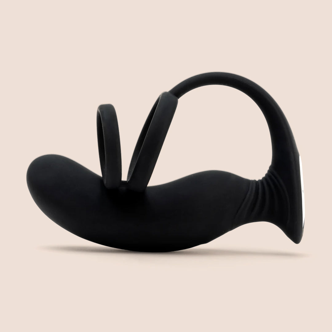 SIMPLI Rechargeable Silicone Prostate Massager with C-Ring | Powerful Vibration for Men | Perfect for Relaxation & Intimate Pleasure at Home