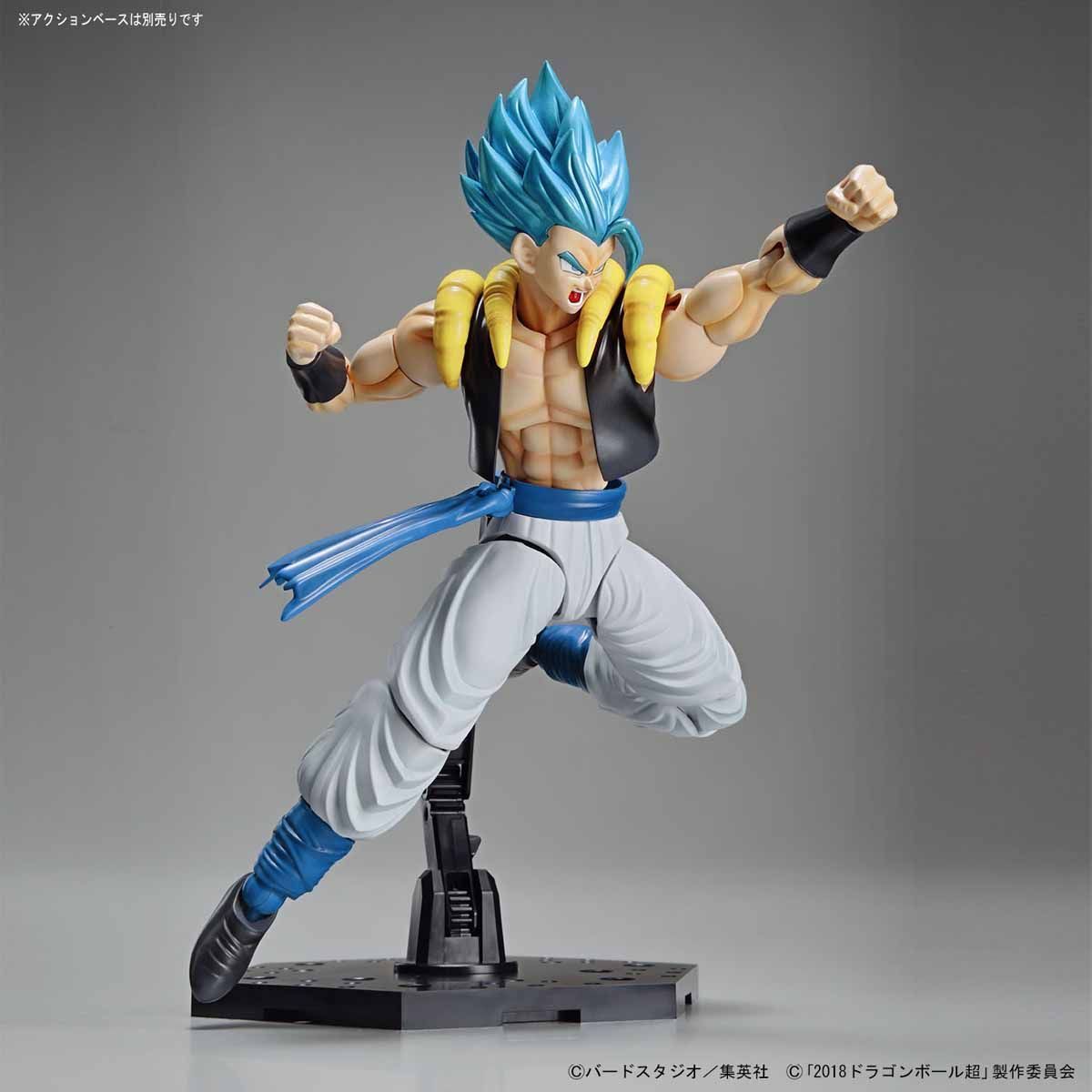 Figure Rise Standard Dragon Ball Super Super Saiyan God Super Saiyan Gogeta Plastic Model Kit - Build & Display Your Favorite DBZ Fusion Warrior for Anime Collectors & Action Figure Enthusiasts