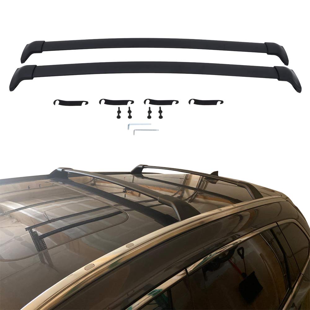 Snailfly Universal Roof Rack Cross Bars - Perfect Fit for Mazda CX-9 2016-2022 | Heavy Duty Aluminum Alloy Cargo Carrier for Kayak, Canoe, Bike, Snowboard, Ski, Luggage | Ideal for Road Trips, Camping & Outdoor Adventures