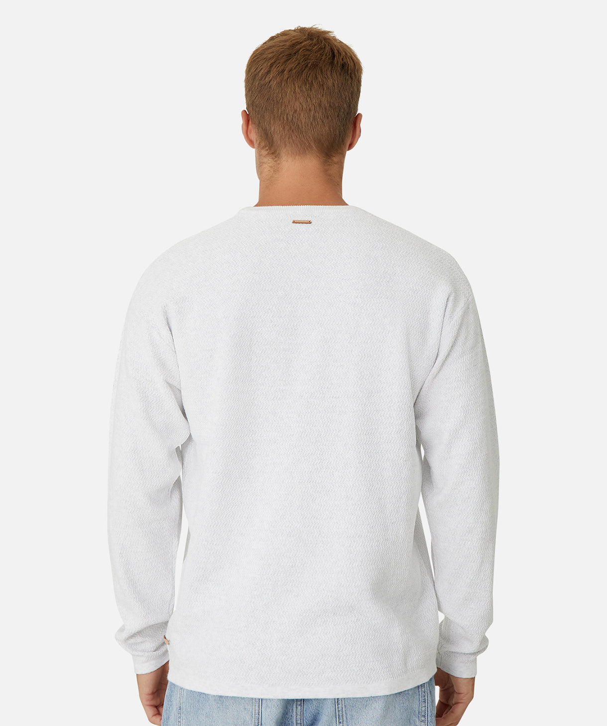 The Aries Knit Sweater - Ice Grey Marle | Cozy & Stylish Pullover for Men & Women | Perfect for Casual Outfits & Winter Layering