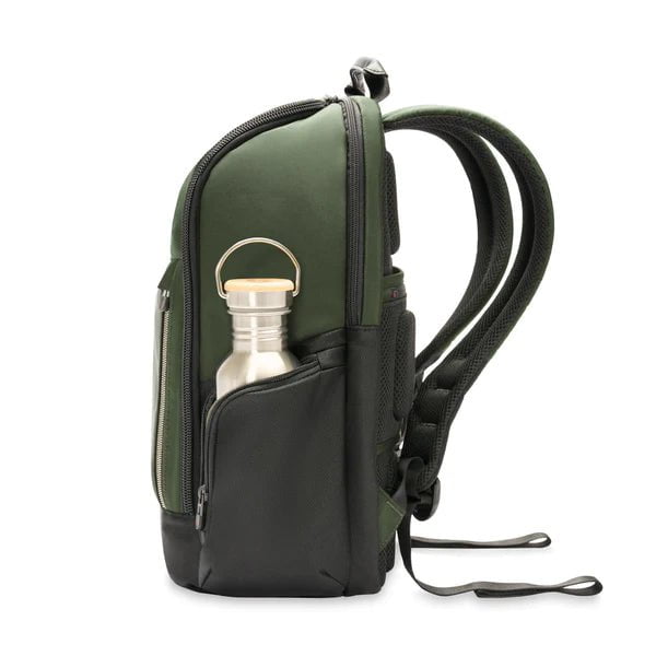 Briggs & Riley HTA Medium Widemouth Backpack - Durable Travel Backpack for Work & Commuting, Laptop Compartment, Spacious Design - Perfect for Business Trips, College & Everyday Use
