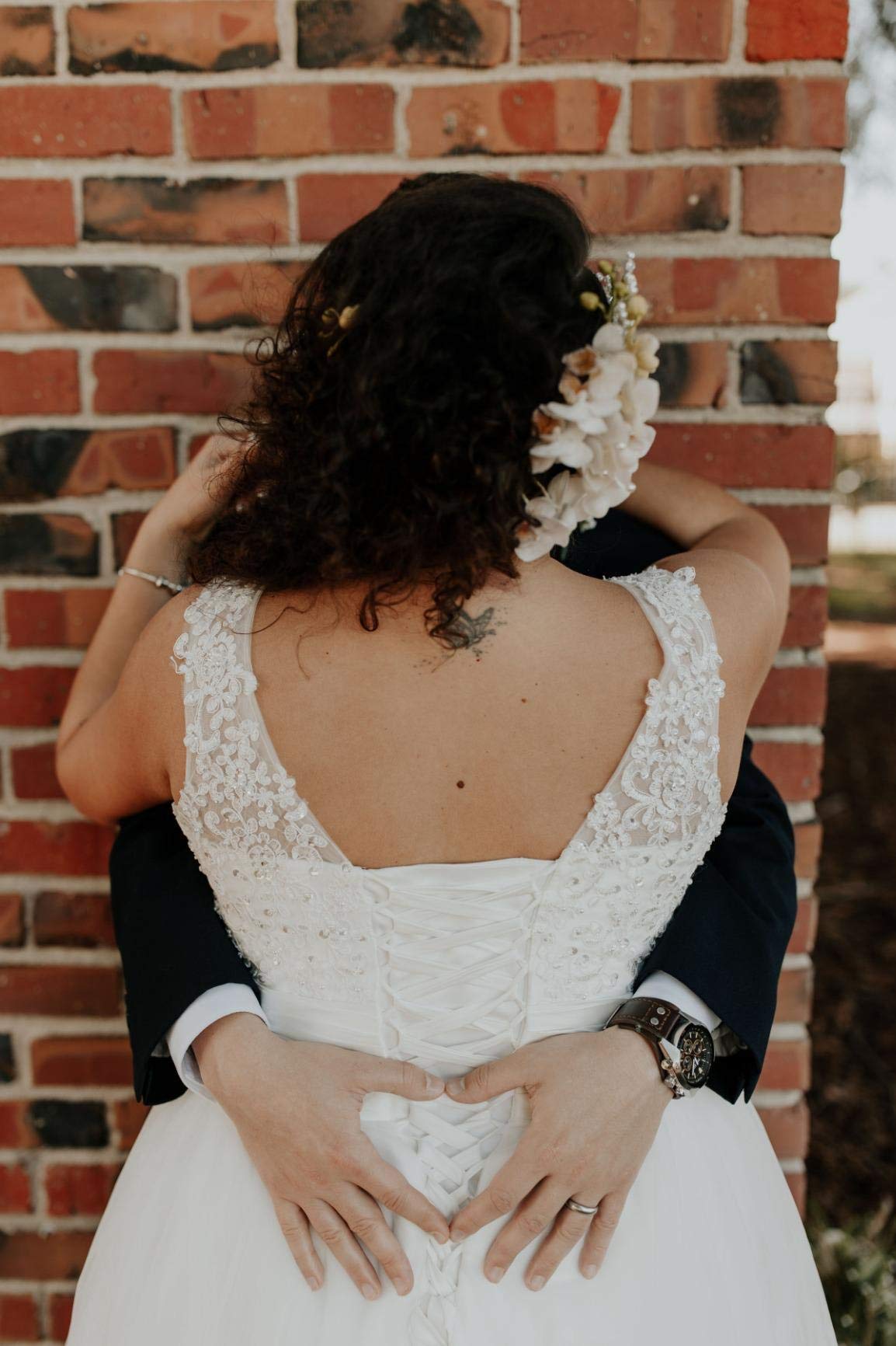2025 Boho Short Wedding Dress for Women – Elegant Appliques & Beading Bridal Gown | Perfect for Beach, Garden & Outdoor Ceremonies (Style RWD07)