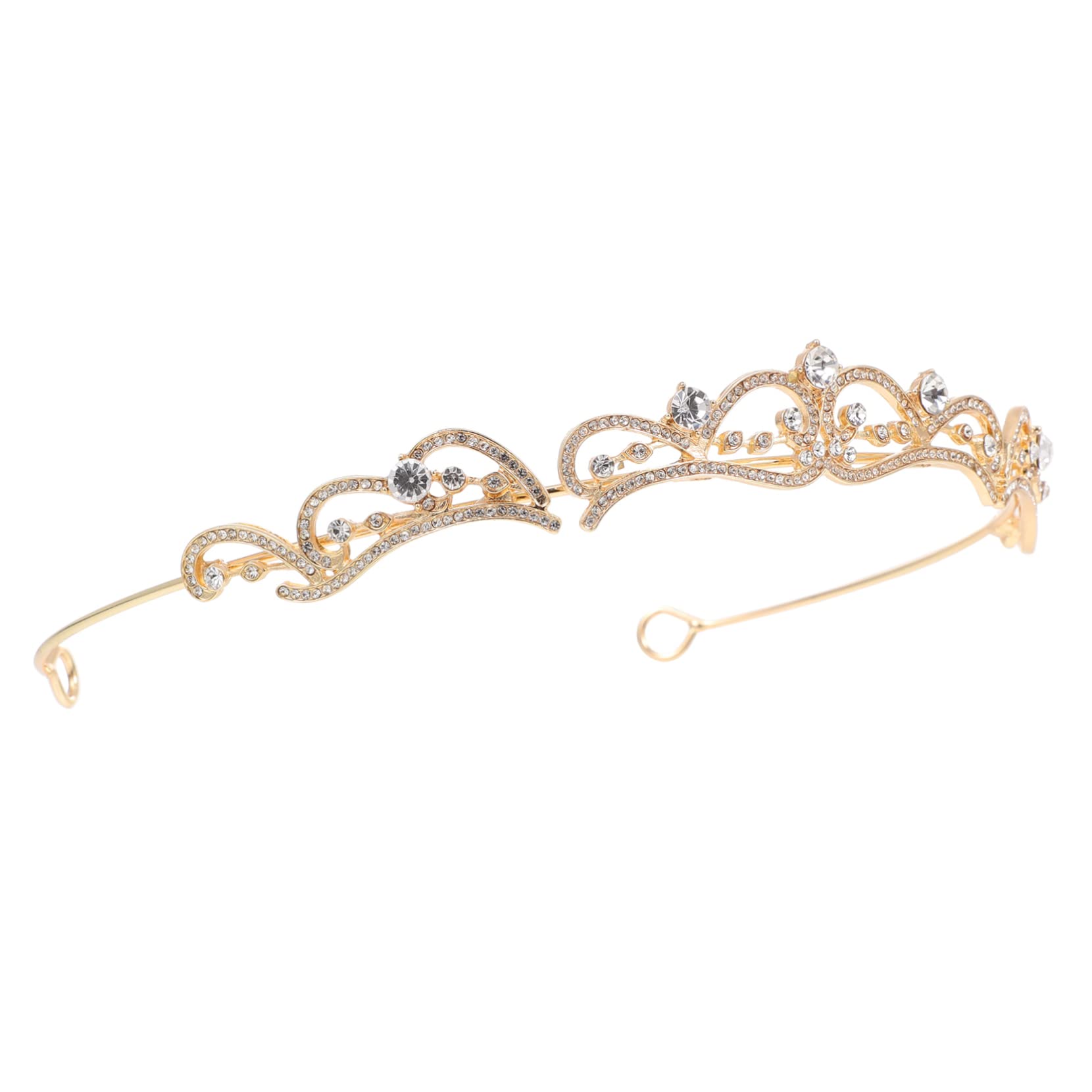 Beavorty Baroque Vintage Crystal Tiara - Elegant Wedding Headpiece for Brides, Princess Party Hair Accessories, Rhinestone Prom Crown | Perfect for Weddings, Pageants, and Special Occasions