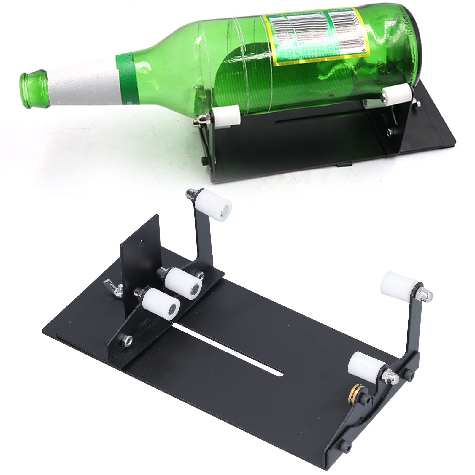 Premium Stainless Steel Glass Bottle Cutter - DIY Wine Bottle Cutting Tool for Crafting, Home Decor & Recycling | Perfect for Upcycling Projects, Bar Accessories & Gift Making