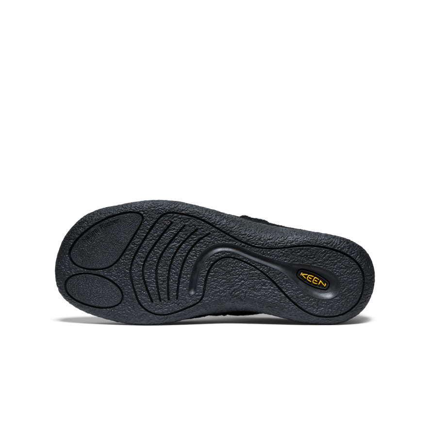 Men's Howser II Leather Shoes - Black/Black | Comfortable & Stylish for Casual Wear & Outdoor Activities