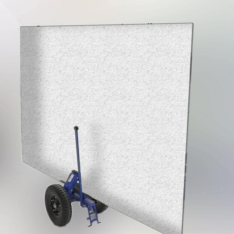 Aardwolf SL 155 Self-Locking Heavy Duty Trolley Cart - Perfect for Warehouse, Retail & Industrial Material Handling