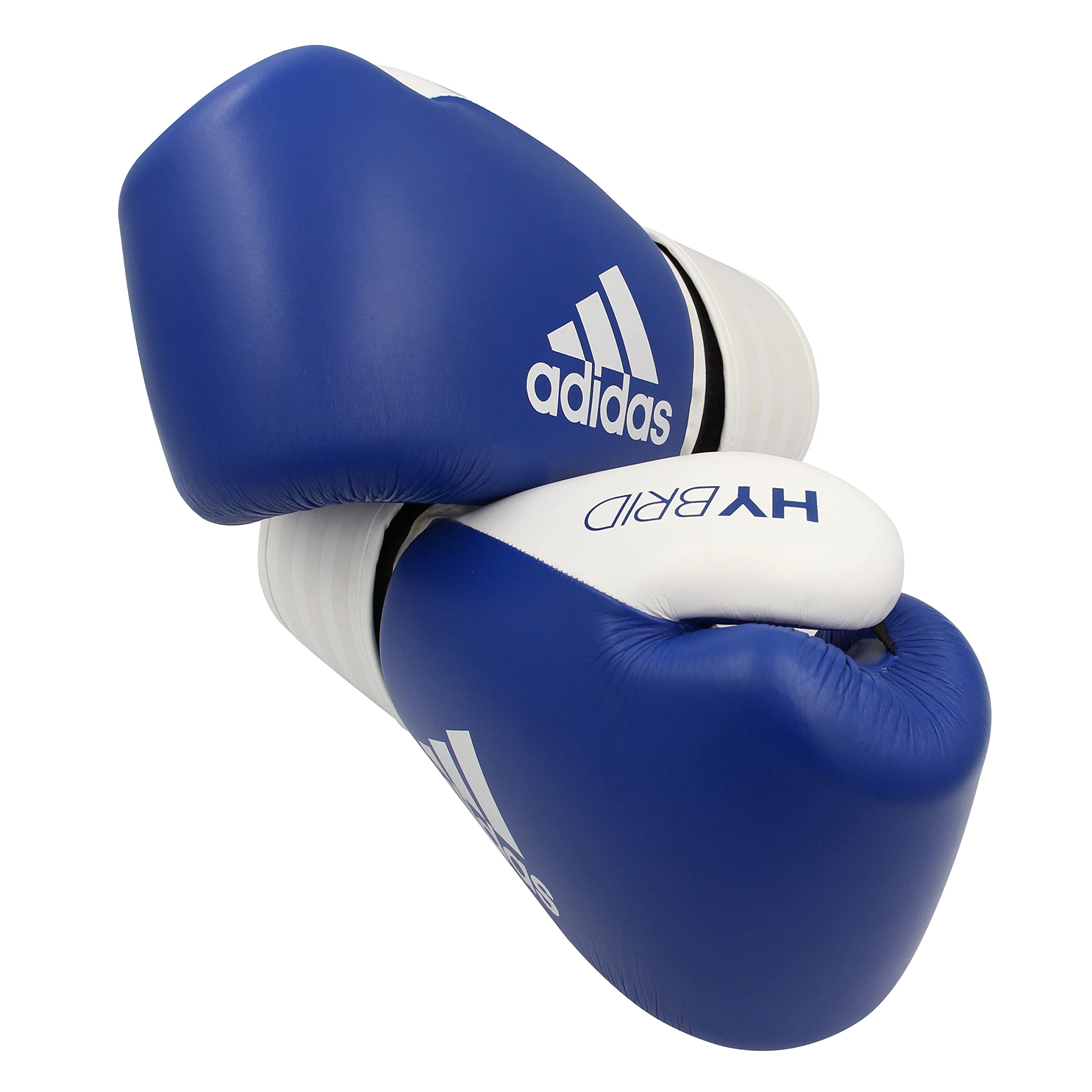 Adidas Hybrid 200 Leather Boxing & Kickboxing Gloves for Men & Women - Premium Training Gloves for MMA, Sparring & Fitness Workouts