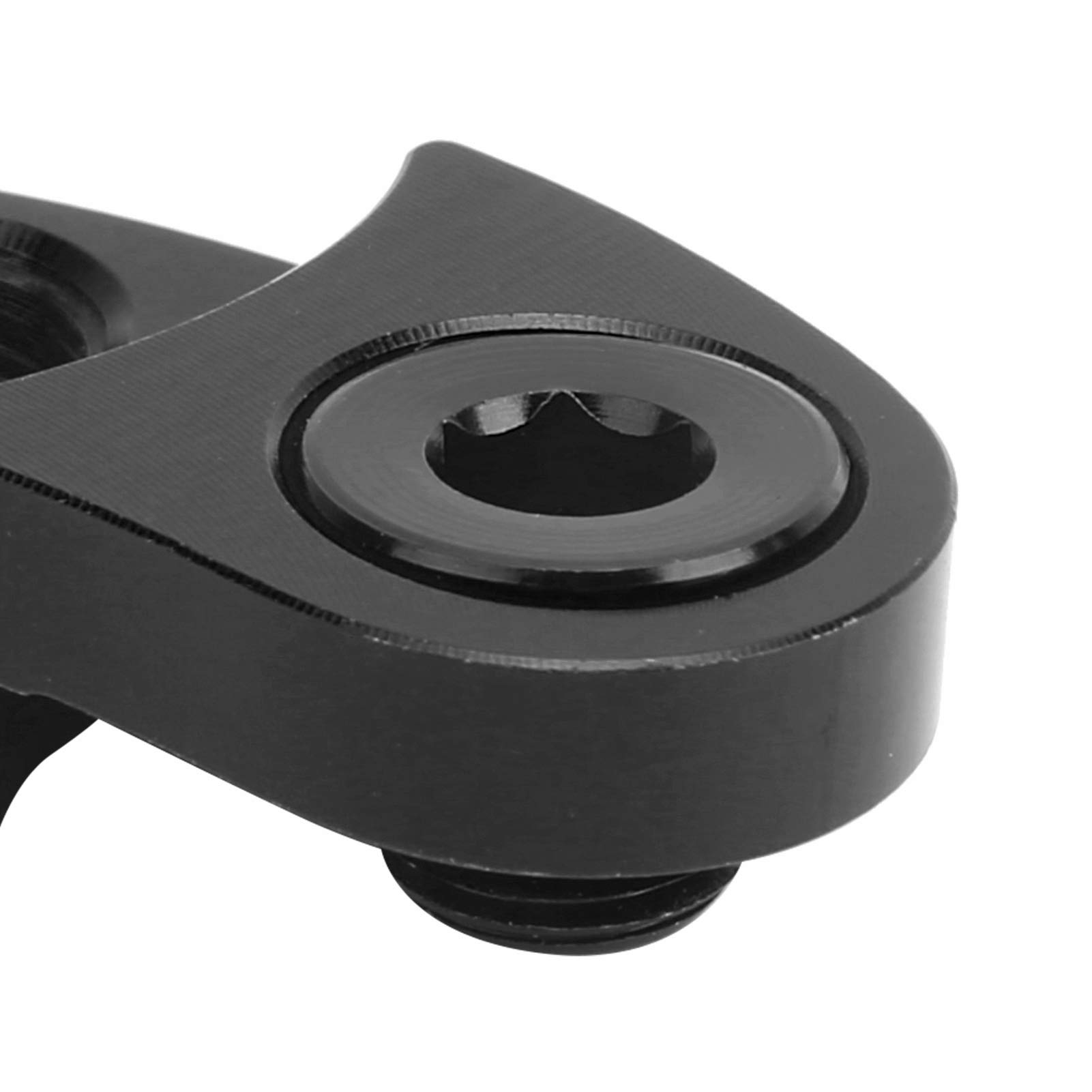 Bicycle Rear Derailleur Hanger & Extension Tail Hook - Black Wheel Teeth Upgrade for MTB/Road Bikes | Perfect for Gear Shifting & Drivetrain Optimization