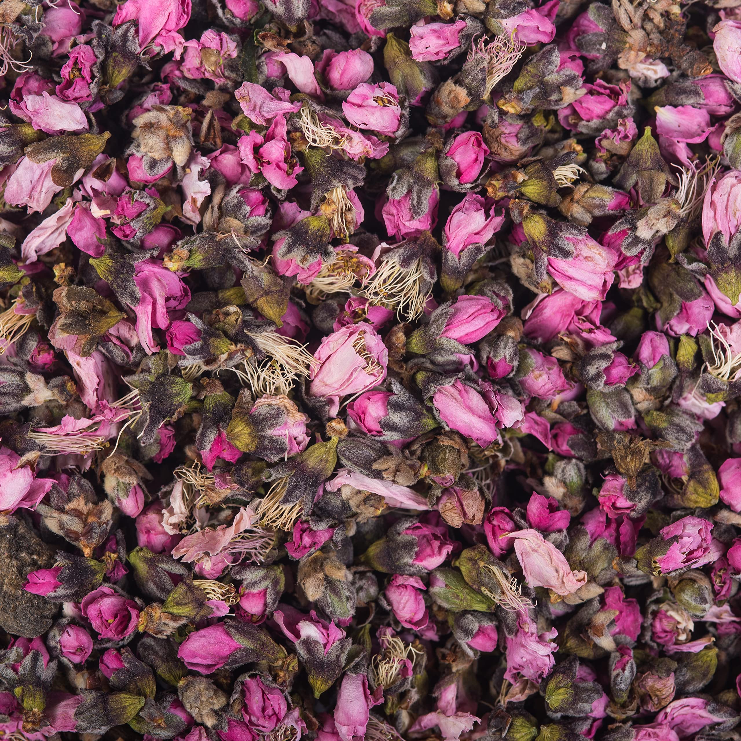 Peach Blossom Tea 250g - Dried Herbal Flowers for Hot/Cold Drinks & Cooking