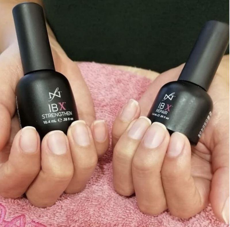 Duo Pack IBX Nail Strengthener & Repair Treatment - Strengthen Weak, Brittle Nails & Repair Damage - Professional Salon-Grade Nail Care for Healthy, Strong Nails at Home or Salon Use