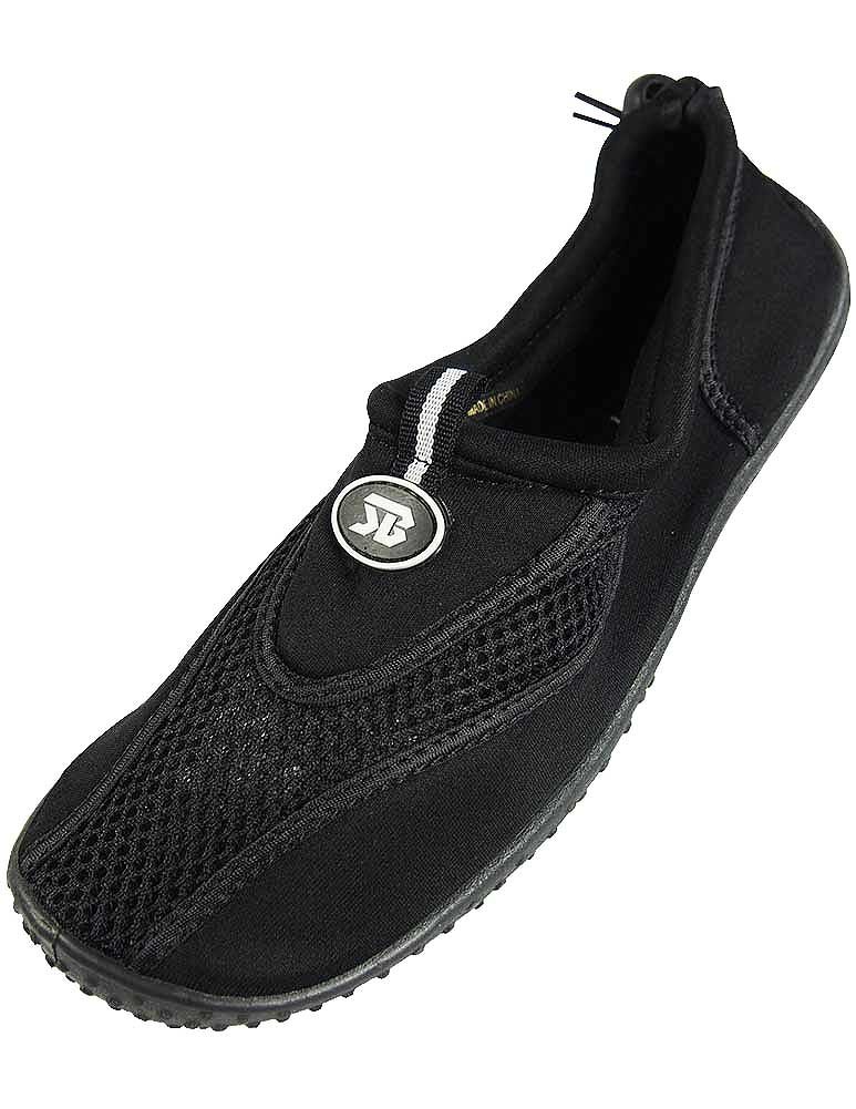 Men's Quick-Dry Water Shoes for Swimming, Beach & Surfing - Lightweight Aqua Socks for Men with Drainage Holes - Perfect for Pool, Kayaking, Snorkeling & Water Sports