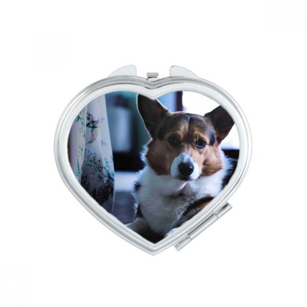 Bestchong Corgi Pet Mirror - Portable Handheld Makeup Mirror for Travel & Home