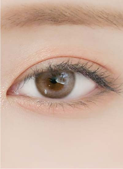 Credit Ash Brown Colored Contact Lenses (2-Pack) - Buy 1 Get 1 Free - Monthly Disposable MPC Lenses for Natural Eye Color Enhancement | Perfect for Cosplay, Halloween, and Daily Wear
