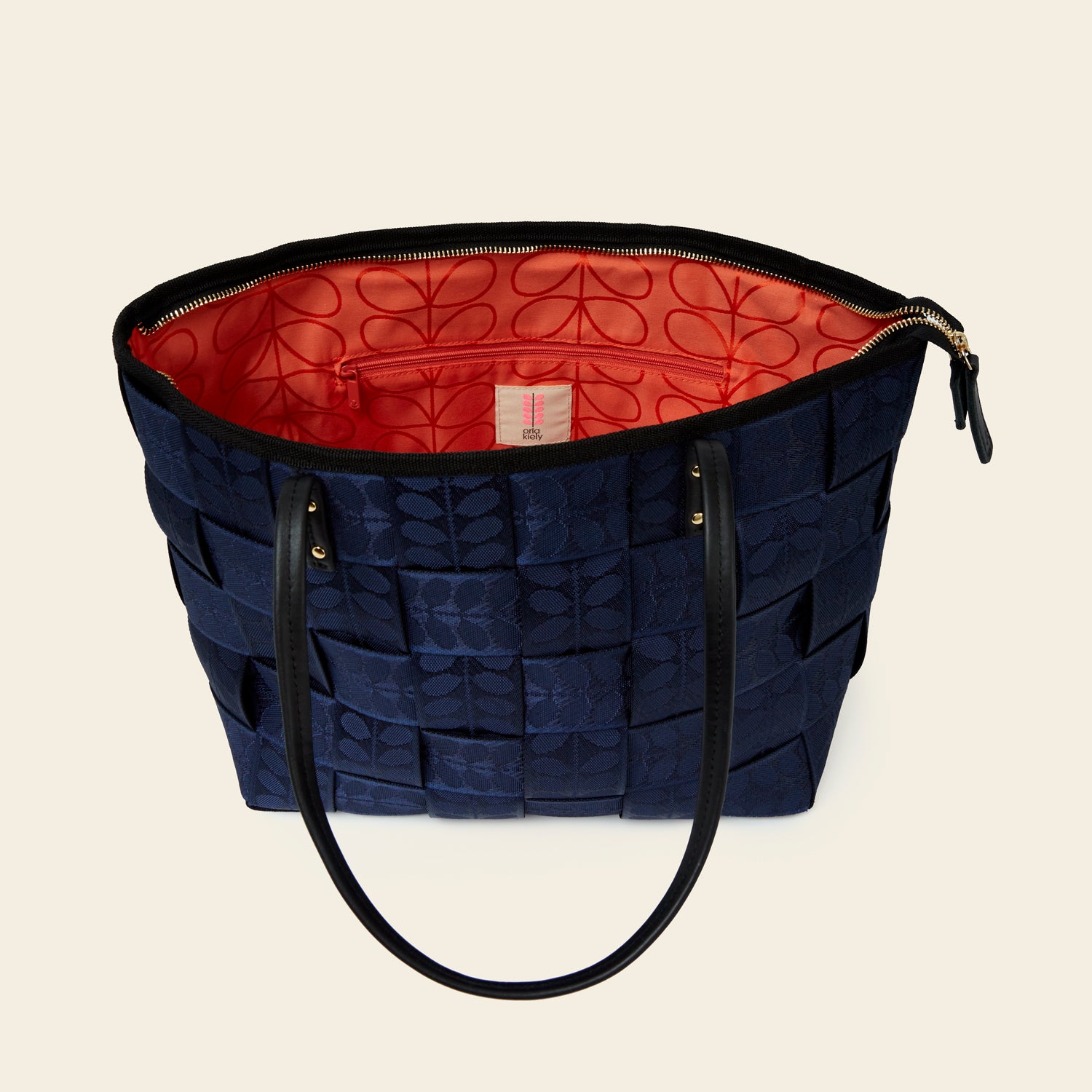 Chrissy Tote Bag Navy Blue - Stylish Women's Shoulder Handbag for Work, Travel & Everyday Use