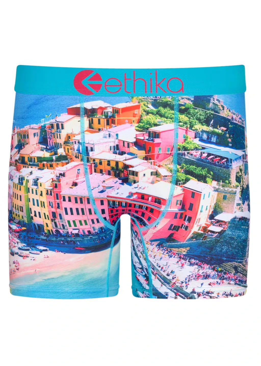 ETHIKA Vernazza Dock Assorted Socks - Comfortable & Stylish Men's & Women's Crew Socks for Casual Wear, Sports & Outdoor Activities