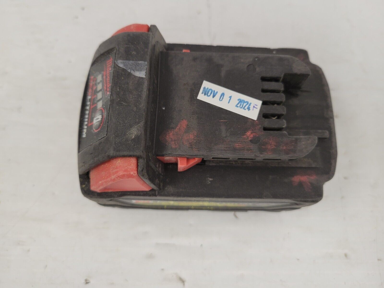 Milwaukee XC5.0 Battery 5.0 Ah - High Capacity Lithium-Ion Power Tool Battery for Milwaukee M18 Tools - Perfect for Drills, Saws, and Jobsite Power Tools