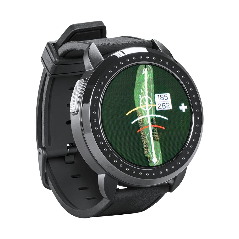 Bushnell iON Elite (Black) Golf GPS Watch - Color Touchscreen Smartwatch with 12+ Hour Battery, 38,000+ Preloaded Courses & Slope Distances - Includes Screen Protectors & Charger - Perfect for Golfers & Outdoor Enthusiasts