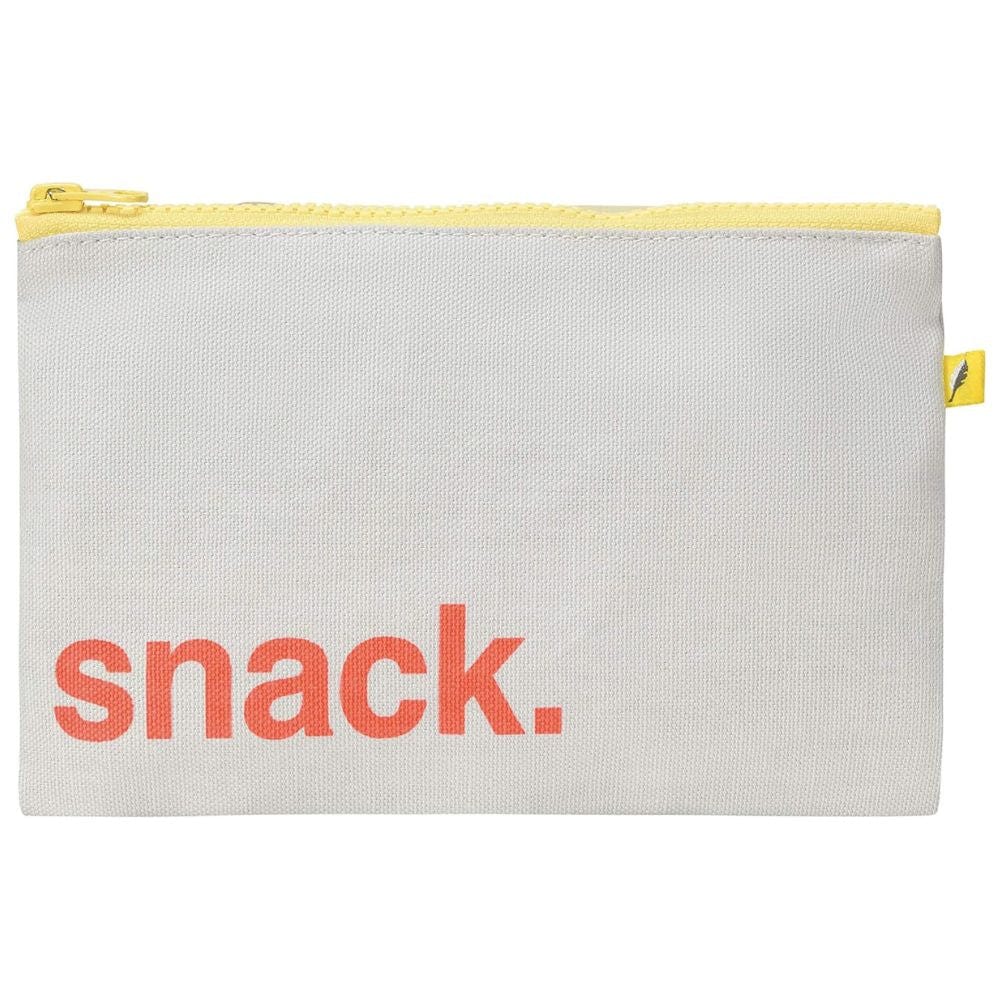 Fluf Zip Snack Bag - Reusable & Leak-Proof Snack Pouch for Kids & Adults - Perfect for School Lunches, Travel, Hiking & On-the-Go Snacks
