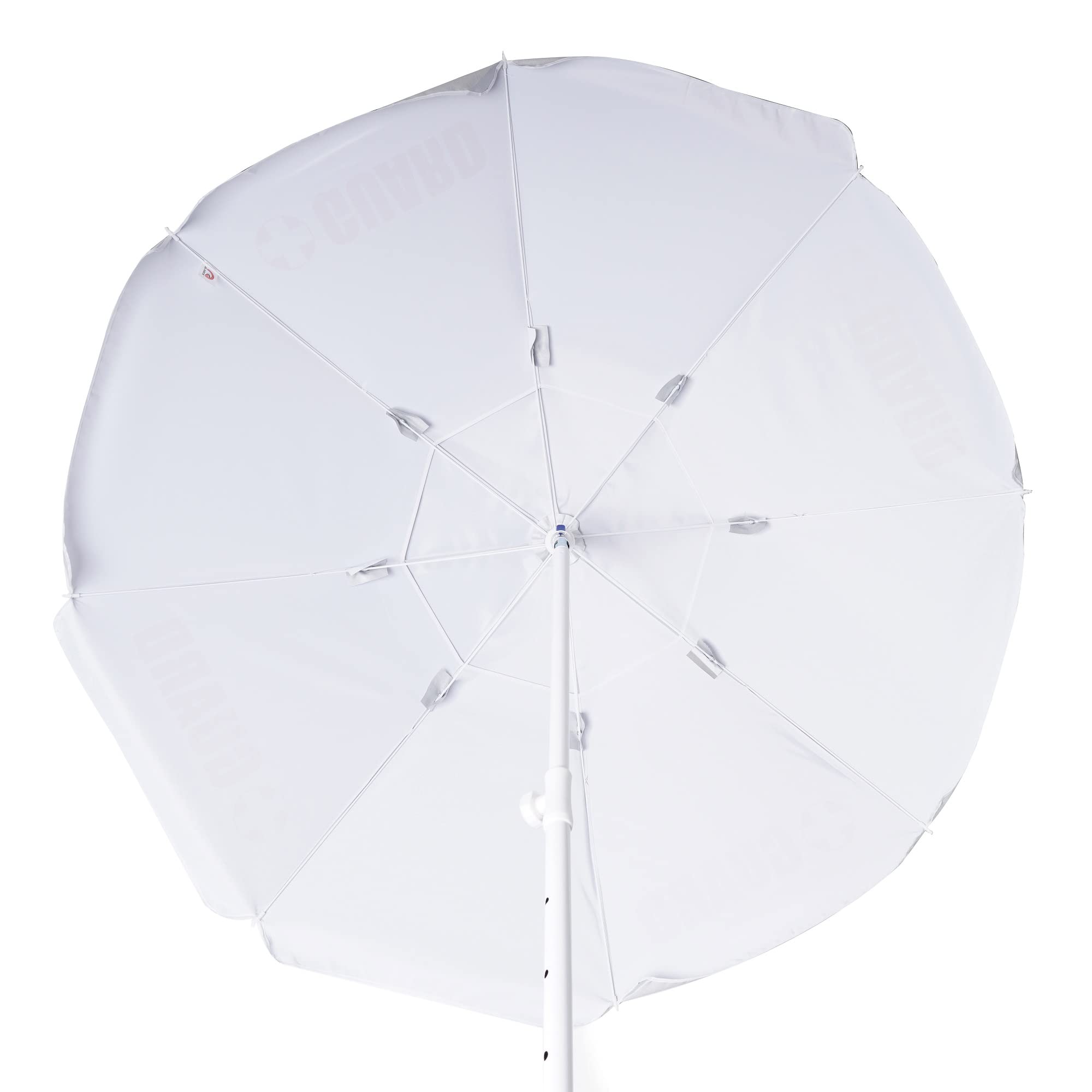 BLARIX Solar Guard UV Protection Umbrella with White Underside & Logo - Perfect for Outdoor, Beach, and Summer Sun Protection