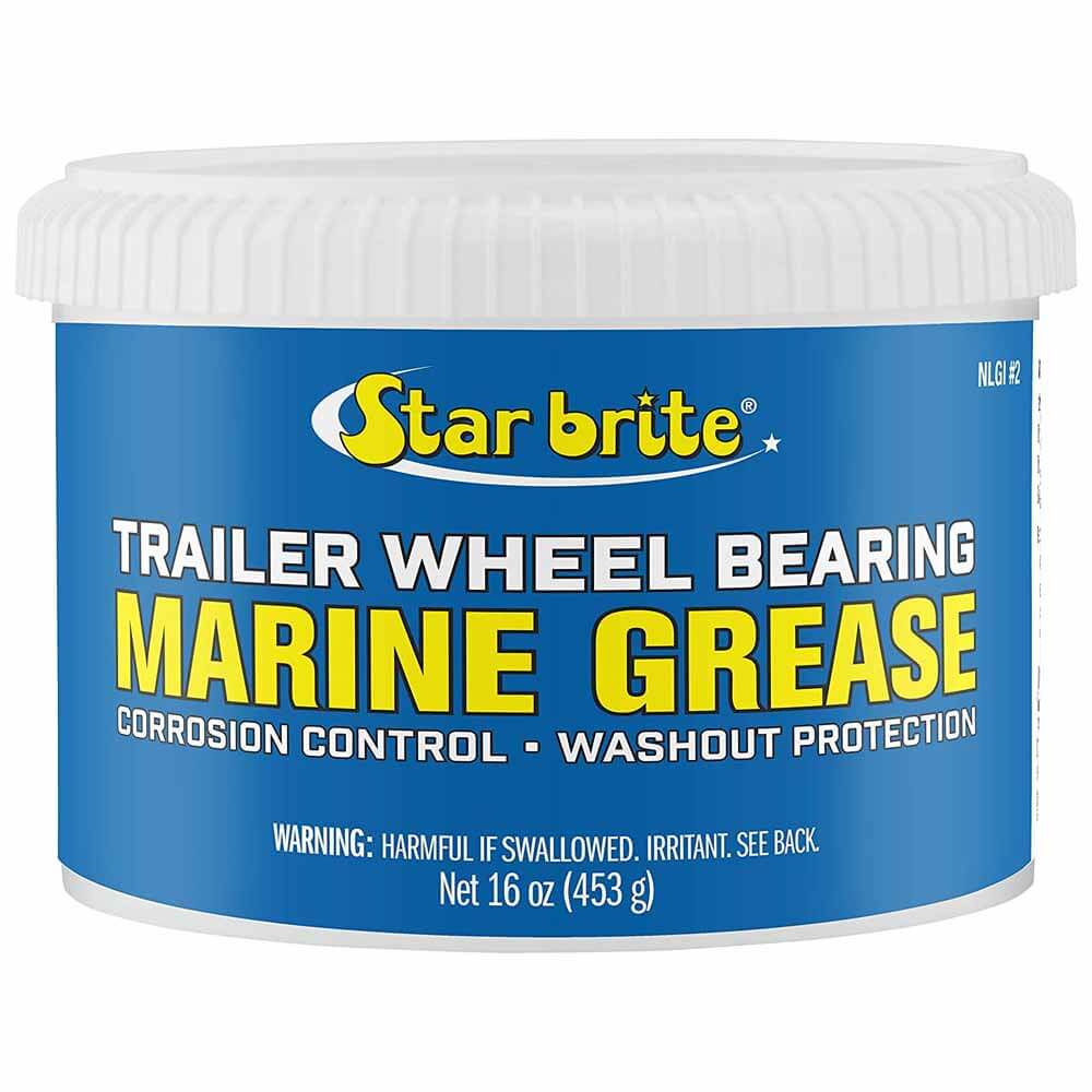 Starbrite Premium Wheel Bearing Grease - 1 lb Tub - High Performance Marine & Automotive Lubricant - Ideal for Trailers, Boats & RVs