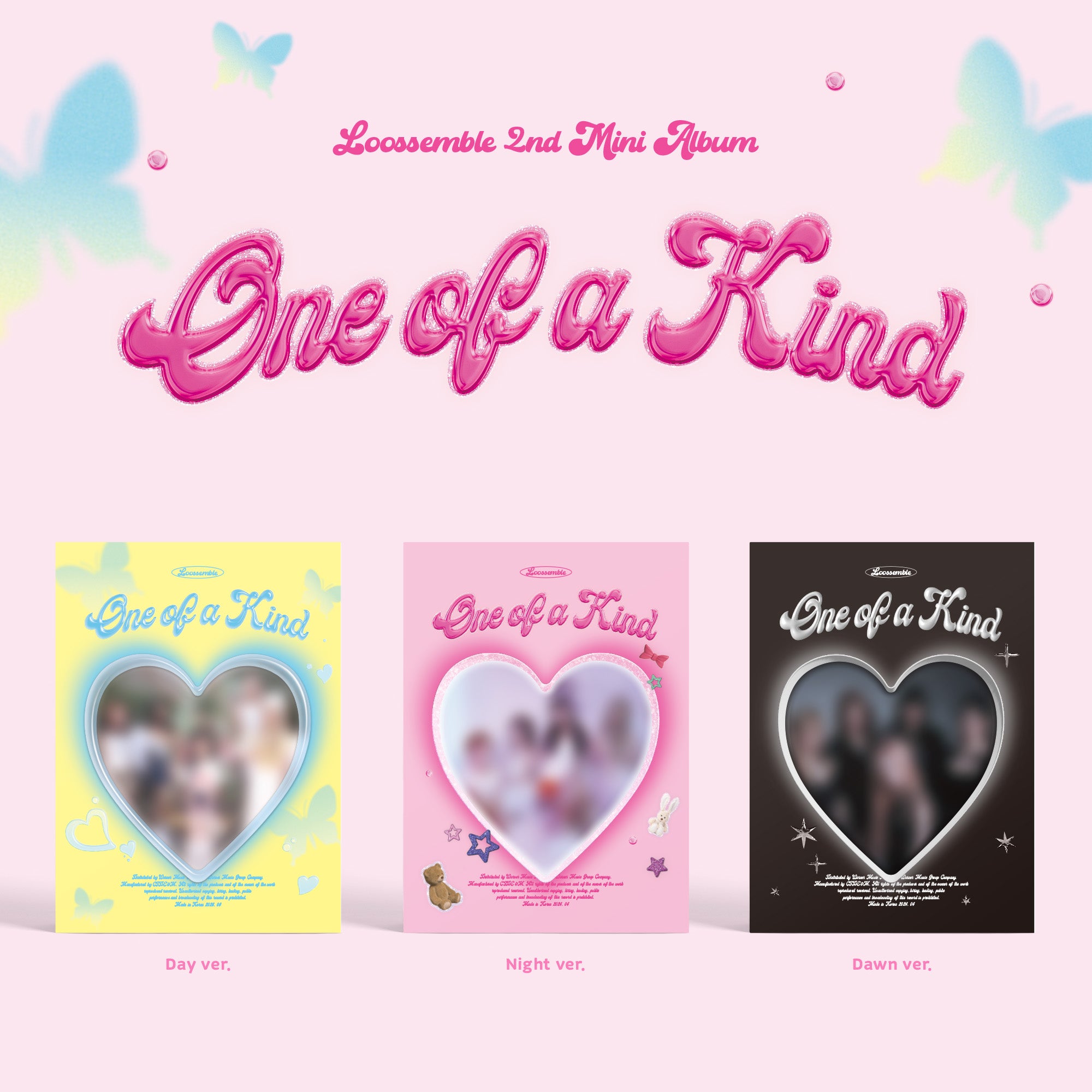 LOOSSEMBLE 2ND MINI ALBUM 'ONE OF A KIND' - Kpop Music Album for Fans | Perfect for Collecting, Gifting & Enjoying Kpop Music