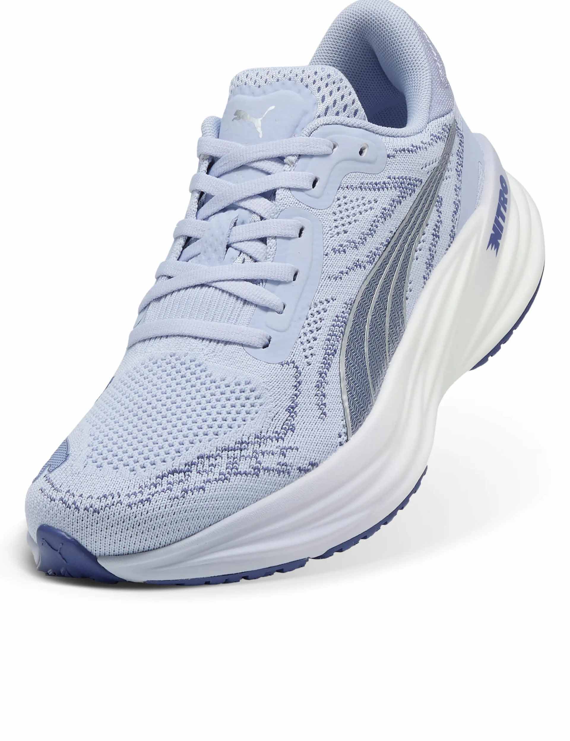 Magnify NITRO 2 Running Shoes for Men & Women - Lightweight Cool Weather Trail Running Sneakers in Blue Crystal - Perfect for Hiking, Jogging & Outdoor Activities