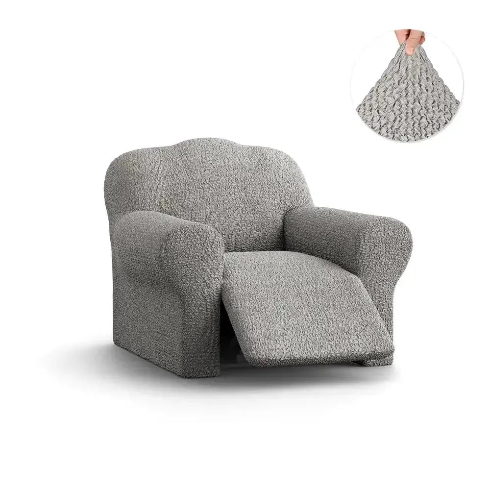 Comfortable Reclining Armchair Slipcover - Mille Righe Collection | Stretchable & Washable Sofa Cover for Living Room, Bedroom, or Home Theater