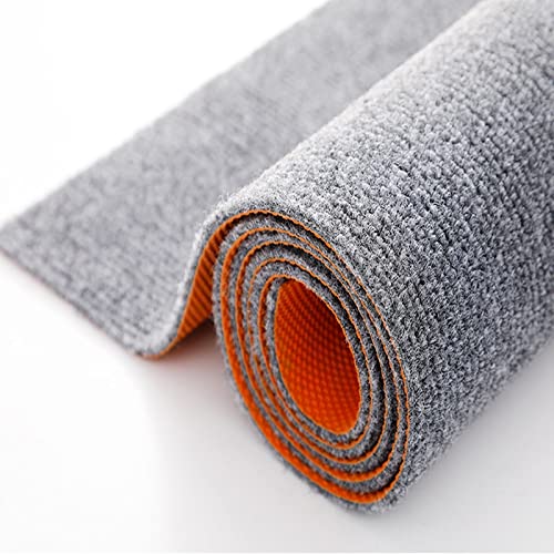 Premium Large Office Chair Mat - 0.6mm Thick Anti-Slip Hardwood Floor Protector for Computer Desk (Gray, 4.92x4.92ft) - Ideal for Home Office, Gaming Setup & Workspace Protection