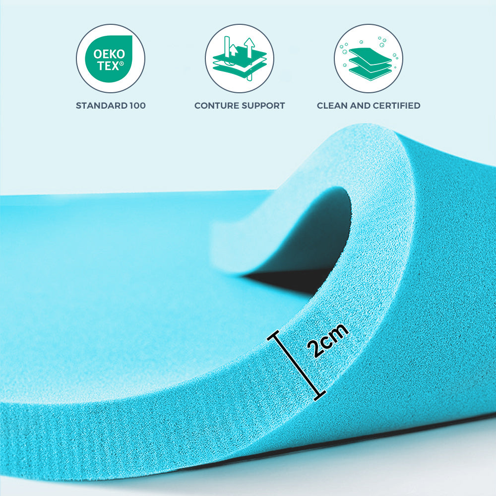 MAXYOYO Padded Japanese Floor Mattress - Green Foldable Roll Up Futon Mattress for Bedroom, Guest Room & Travel | Comfortable Floor Sleeping & Lounging