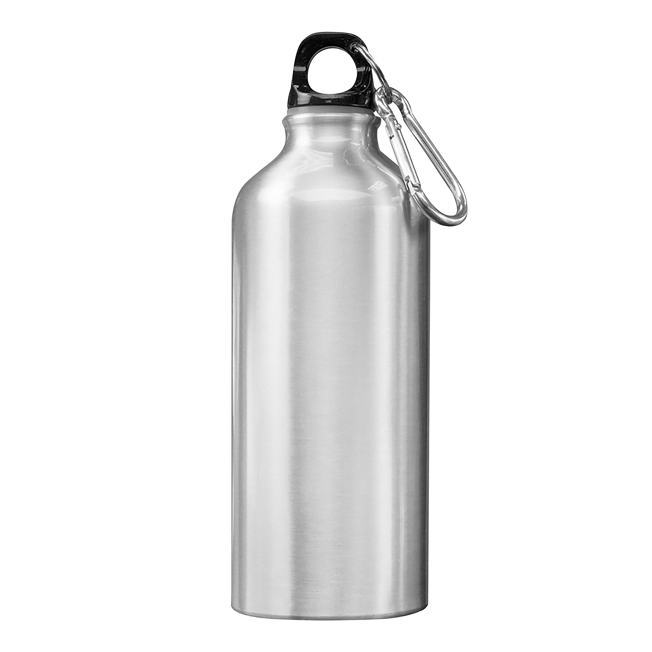 20 oz Aluminum Water Bottles Set of 10 - Bulk Pack Insulated Reusable Sports Bottles for Gym, Hiking, Camping & Outdoor Activities - BPA Free Silver Water Bottles - Perfect for Workouts, Travel & Daily Hydration